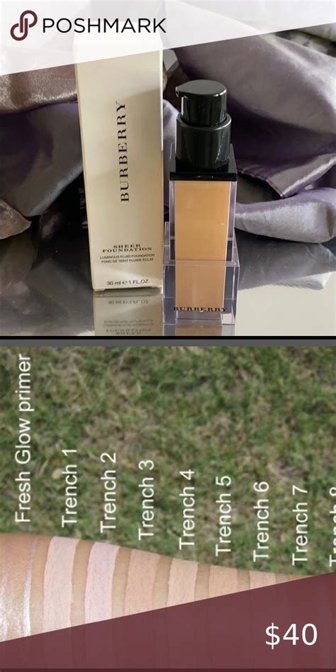 burberry sheer foundation price|Burberry glow foundation.